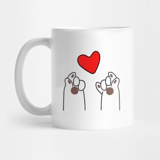 Cat Flipping Off Mug